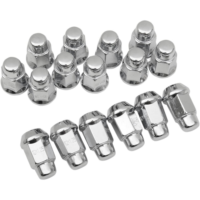 Itp ALUG19BX Lug Nuts - 12mm x 1.25, 60 deg. Tapered, 17mm Head