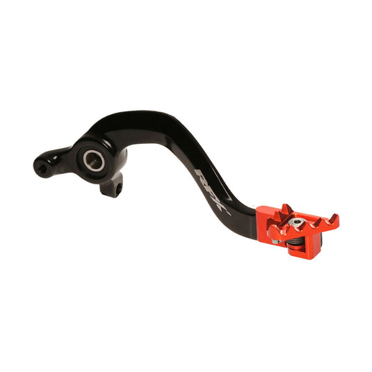 Rfx FXRB 50300 99OR Pro Series Rear Brake Pedal with Folding Tip - Orange