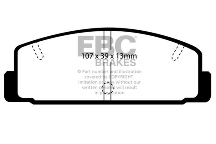Ebc DP3729C EBC Redstuff Brake Pad Sets
