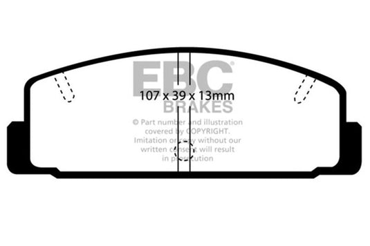Ebc DP3729C EBC Redstuff Brake Pad Sets