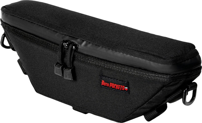 Motopockets 10015BLK Handlebar Adventure Bag - Lg - Black