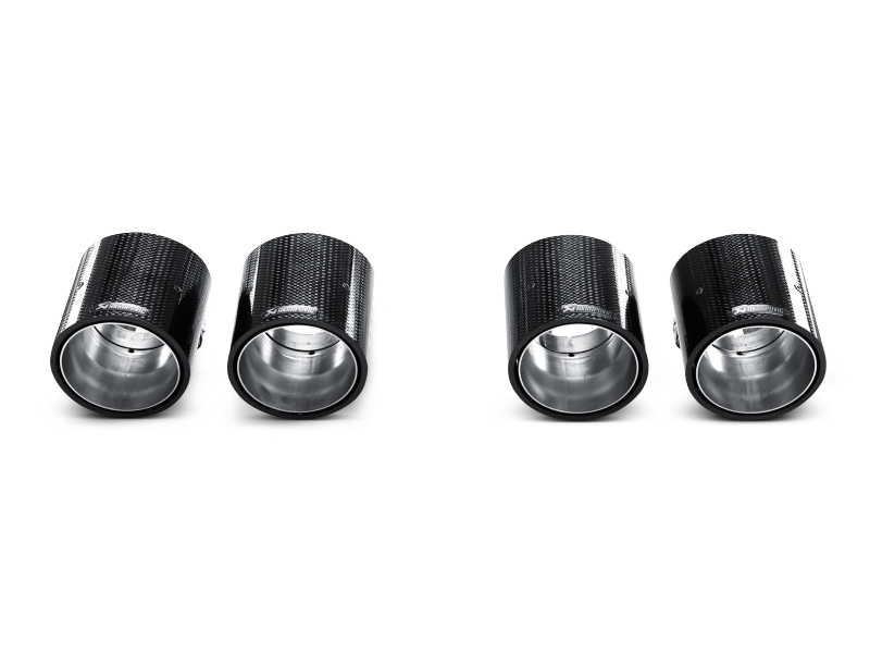 Load image into Gallery viewer, Akrapovic TP-CT/5 AKR Tail Pipe Set - Carbon
