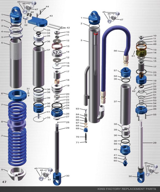King Shocks 25AB414-103 KIN Bump Stops