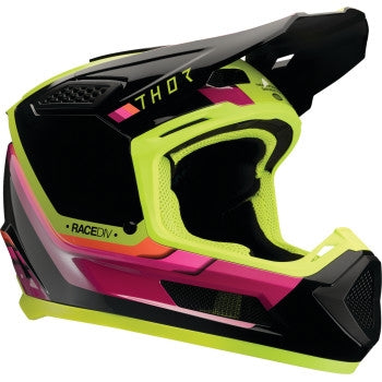 Thor Fleet Defy Helmet (XX-Large, Black/Acid)