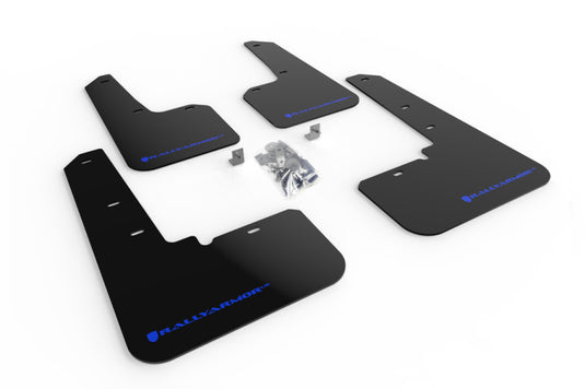Rally Armor MF66-UR-BLK/BL RAL UR Blk Flap/Blue Logo