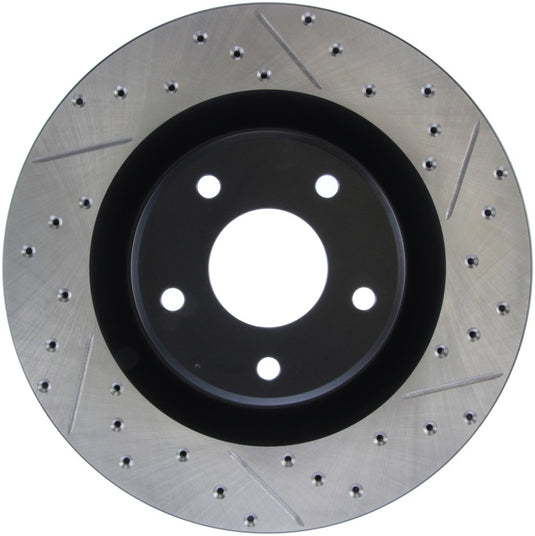 Stoptech 127.62085L ST Slot & Drill Brake Rotors