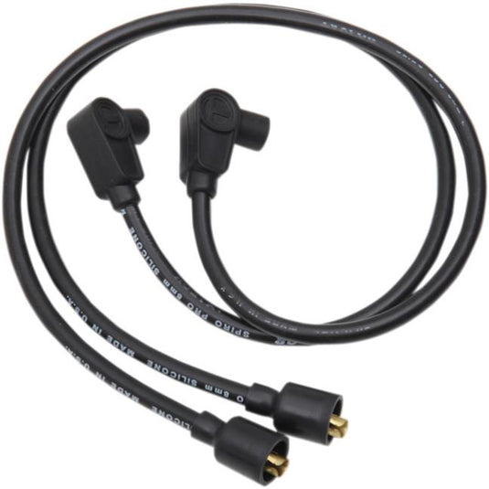 Sumax S76083 8mm Custom Colored Plug Wires - Black