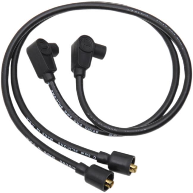 Sumax 76083 8mm Custom Colored Plug Wires - Black