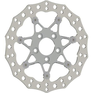 Arlen Ness 33-10102-202 11.8in. Two-Piece Floating Front Brake Rotor - Procross Chrome