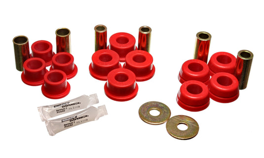 Energy Suspension 8.3111R ES Cntrl Arm Bushings - Red