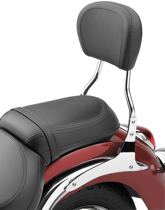 Cobra 02-8760 Short Round Sissy Bar - Chrome