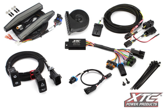 Xtc Power Products ATS-CFM-U10-DRL Auto Turn Signal Kit - with Horn and Front DRL Lights Can
