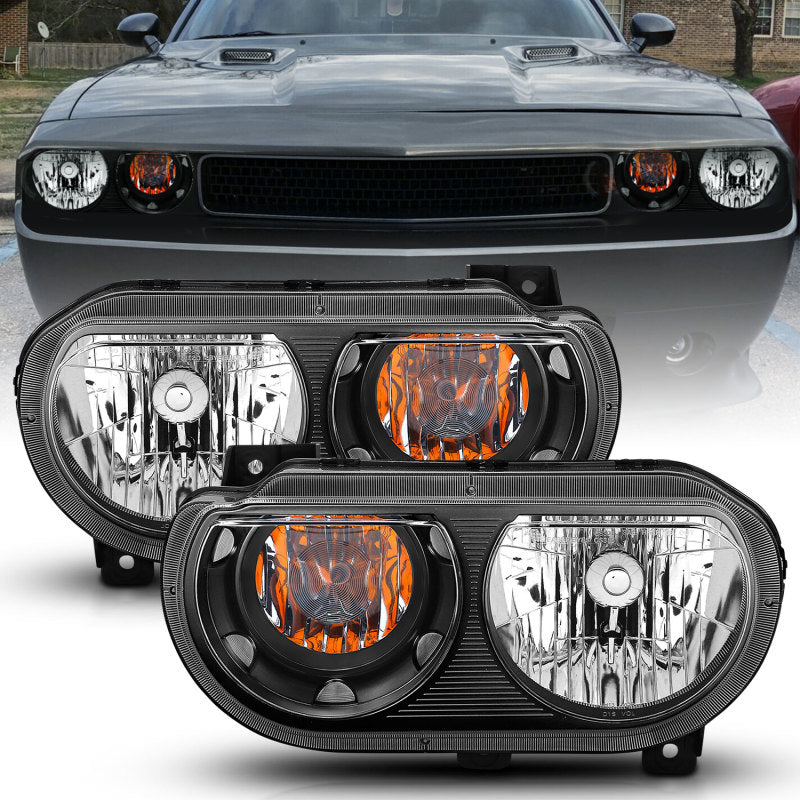 Load image into Gallery viewer, Anzo 121526 ANZ Crystal Headlights
