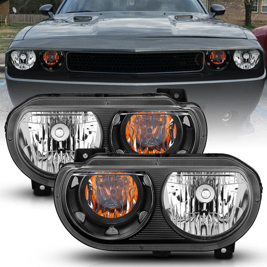 Anzo 121526 ANZ Crystal Headlights