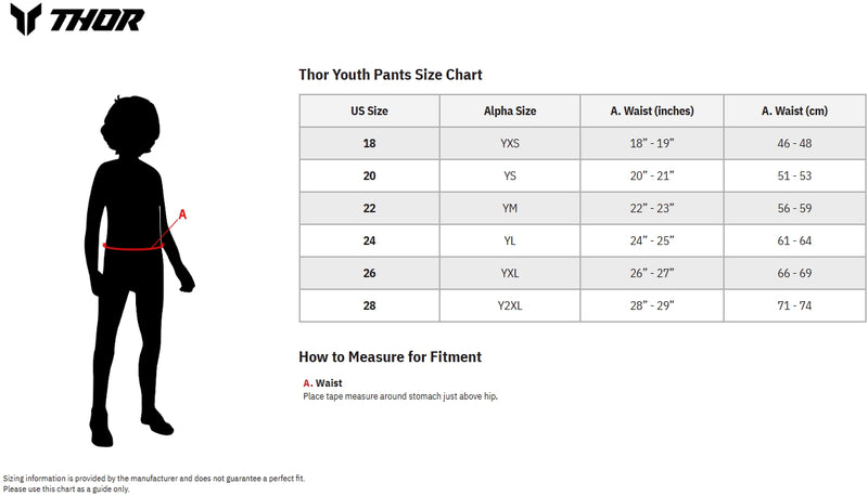 Load image into Gallery viewer, Thor Launchmode Shockie Youth Pants (20, Flo Orange/Black)
