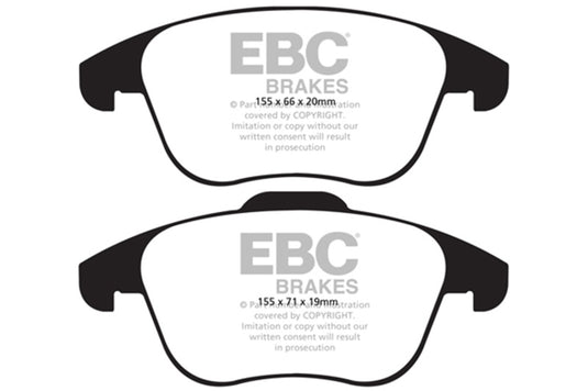 Ebc DP21997 EBC Greenstuff Brake Pad Sets