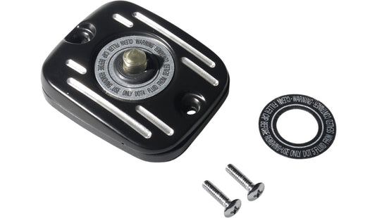 Drag Specialties 0611-0188 Front Brake Master Cylinder Cover - Black