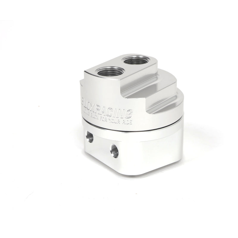 Load image into Gallery viewer, Blox Racing BXGA-00115-PO BX Oil Filter Block

