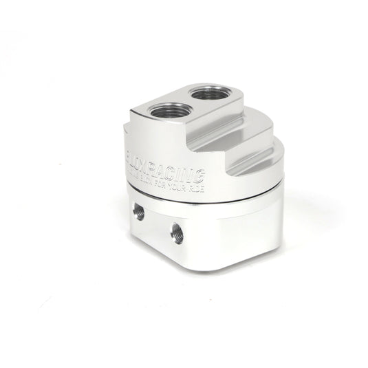 Blox Racing BXGA-00115-PO BX Oil Filter Block