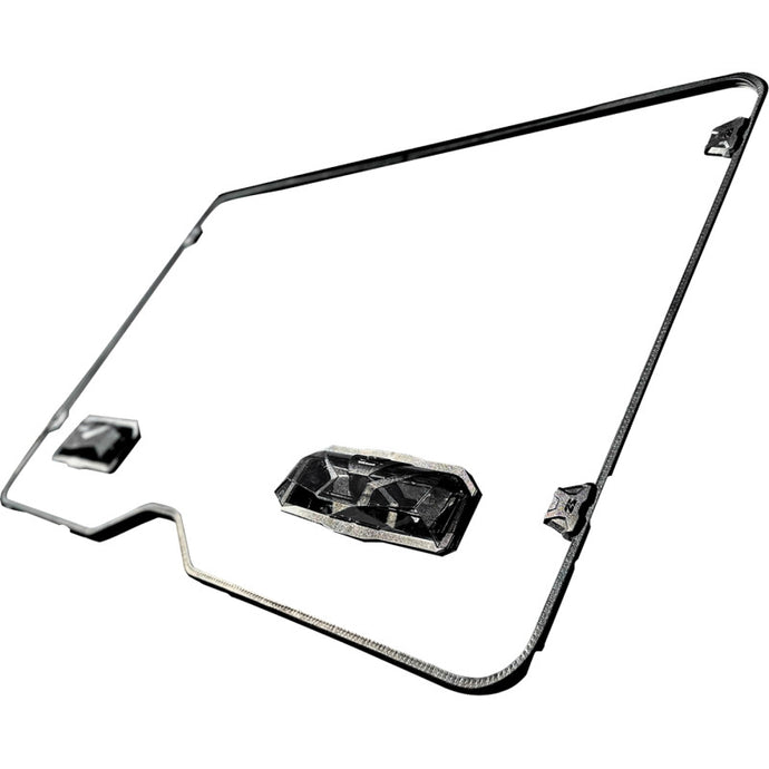 Seizmik 50-55316KIT Toolless Versa-Vent Windshield - UV Resistant Polycarbonate