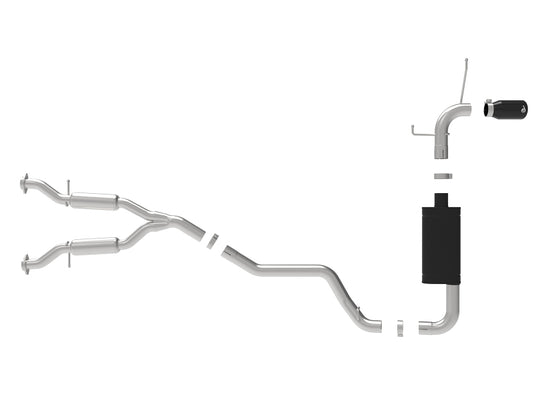 Afe 49-38078-B AFE Exhaust Cat Back