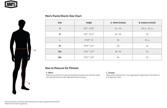 100% Hydromatic Pants