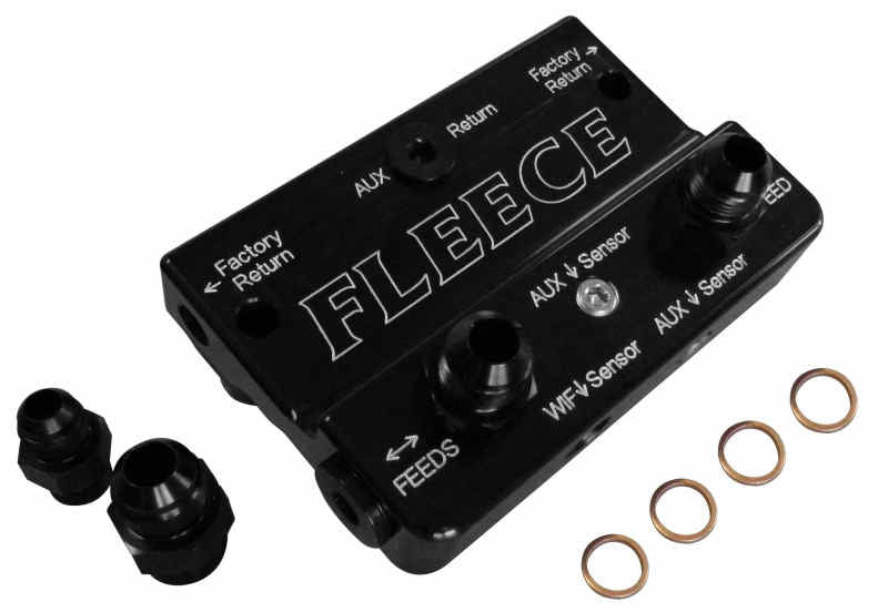 Load image into Gallery viewer, Fleece Performance FPE-FFD-RF-4G FPE Fuel Distribution Blocks
