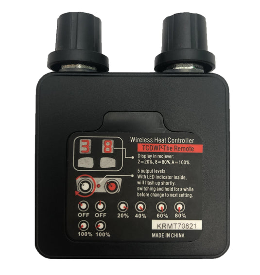 California Heat 12V Remote for Digital Controller
