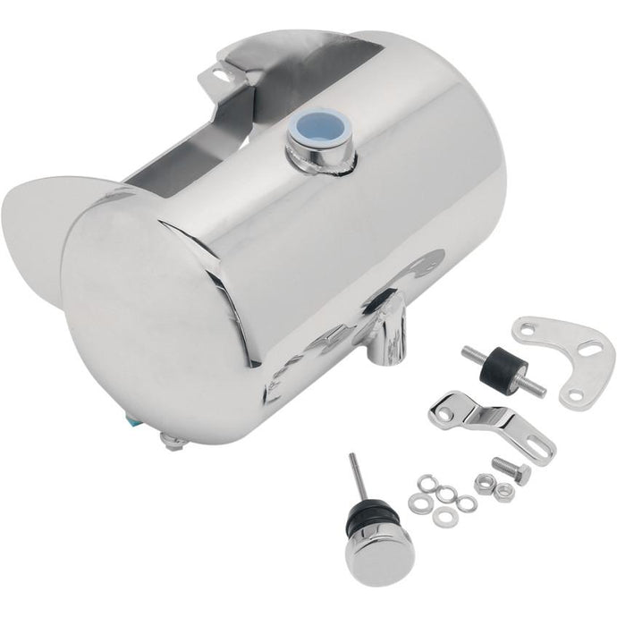Drag Specialties 0710-0021 Custom Oil Tank - Domed Center Fill