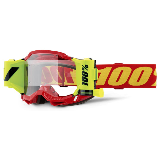 Neon Red / Clear Lens
