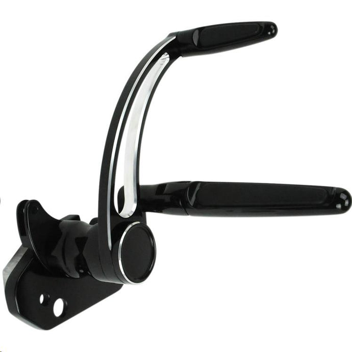 Hawg Halters Inc FCK-F14AE-FR Extended Forward Control Kit - Black Anodized