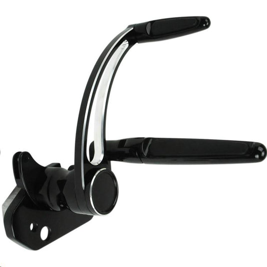 Hawg Halters Inc FCK-F14AE-FR Extended Forward Control Kit - Black Anodized