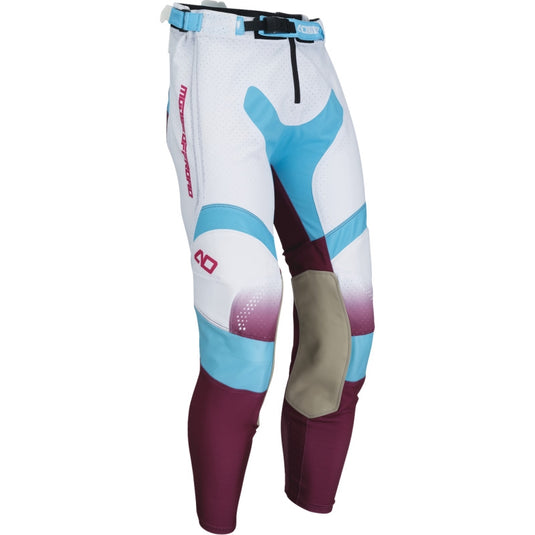 Moose Offroad Alpha One Pants (26 Slim, White/Purple)