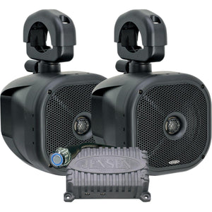 Jensen JXHD65ROPSBT 6.5in. Heavy Duty Coaxial Speakers with Amp