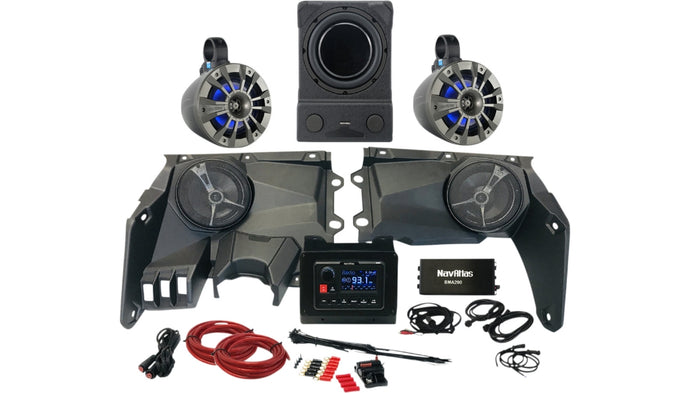 Navatlas X35ZONE4 Speaker POD Zone 4 Audio Kit for Can-Am X3