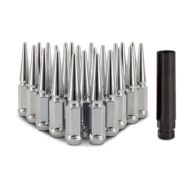 Load image into Gallery viewer, Mishimoto MMLG-SP1415-24CH MM Lug Nuts - Steel

