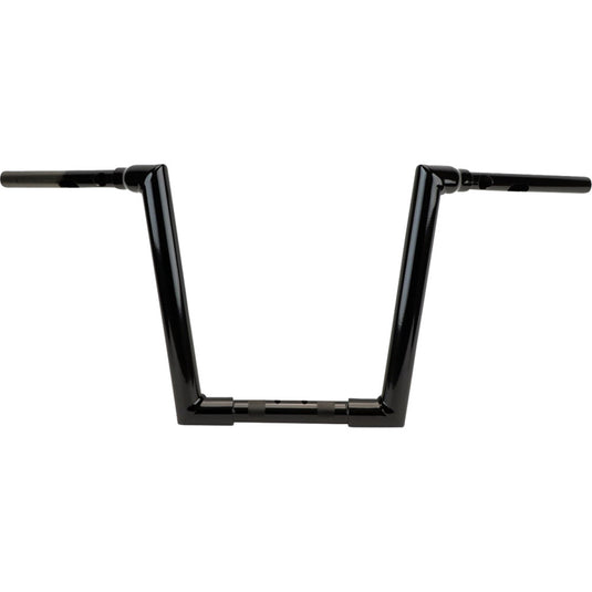 La Choppers LA-7319-14B 1-1/2in. Grande Twin Peaks Touring Handlebars - 14in. Rise - Gloss Black