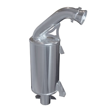 Straightline Performance 134-199 Lightweight Silencer - Ceramic Coated