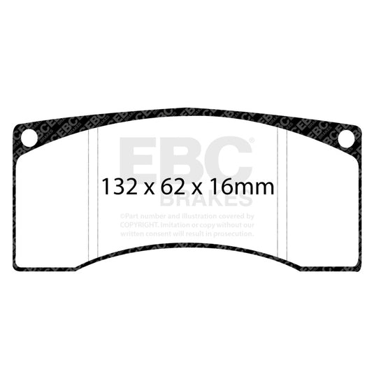 Ebc DP8016.16SR11 EBC SR-11 Brake Pad Sets