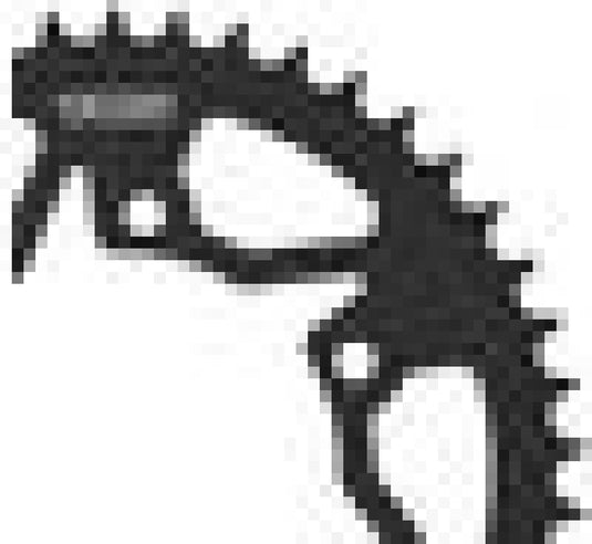 Vortex Racing 251AS-43 VTX Steel Front and Rear Sprockets
