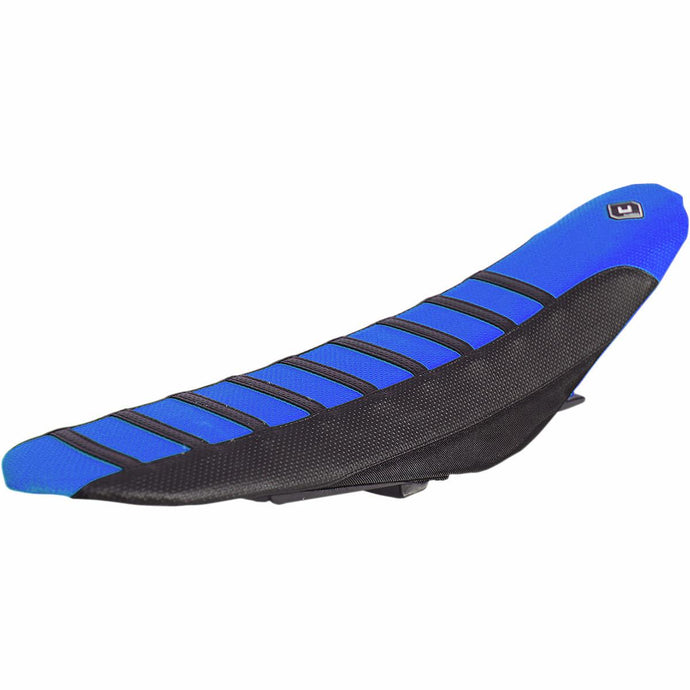 Flu Designs Inc. 55702 Pro Rib Seat Cover - Black/Blue/Black
