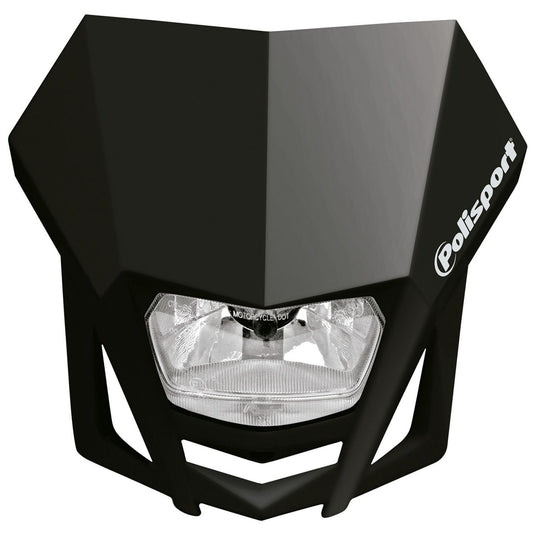 Polisport 8657600002 LMX Headlight - Black