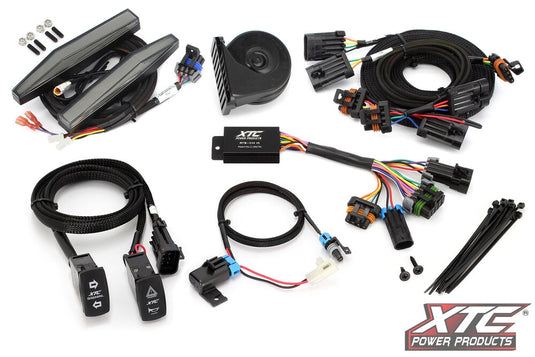 Xtc Power Products ATS-CAN-HD11-DRL Auto Turn Signal Kit - with Horn and Front DRL Lights Can