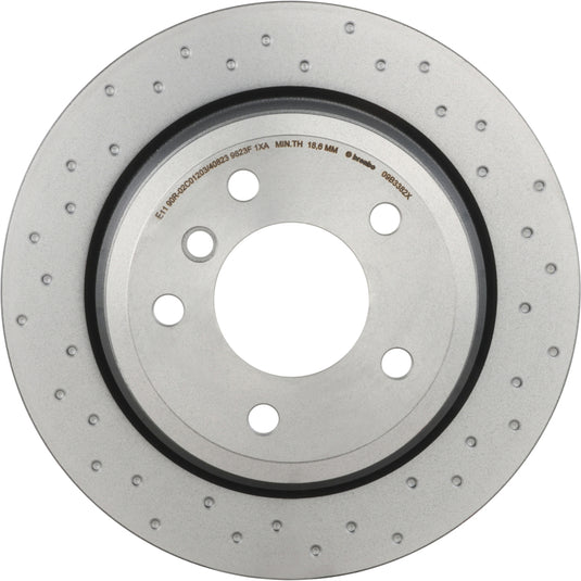 Brembo Oe 09.B338.2X BRE Drilled UV Coated Rotors