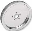 Belt Drives Ltd RPP-65 Polished 1 1/2in. Rear Belt Pulley - Solid - 65T