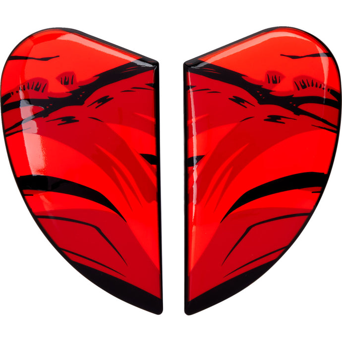 Icon Side Plates for Airform ManikRR Helmets - Red