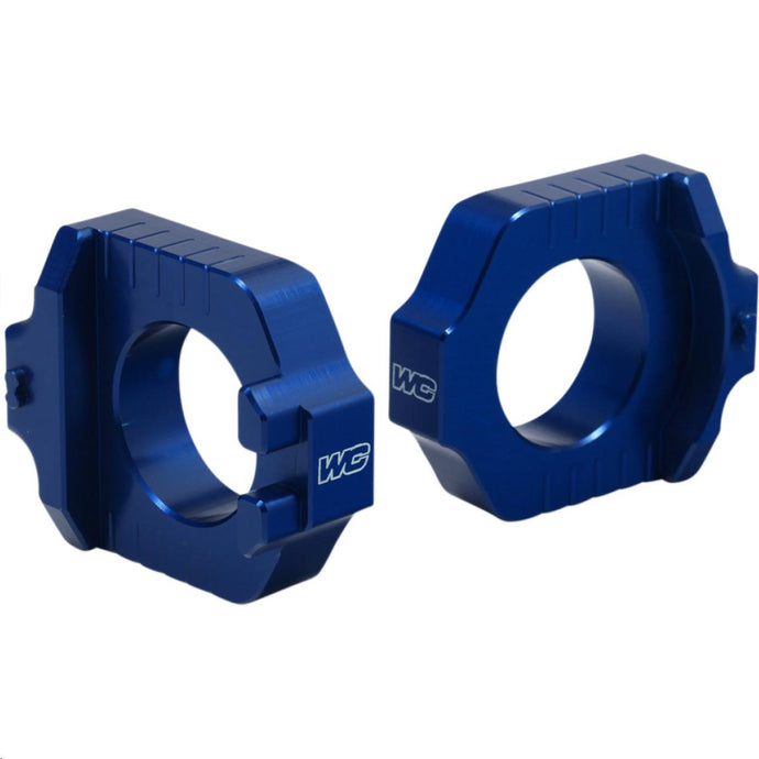 Works Connection 17-265 Elite Axle Blocks - Blue