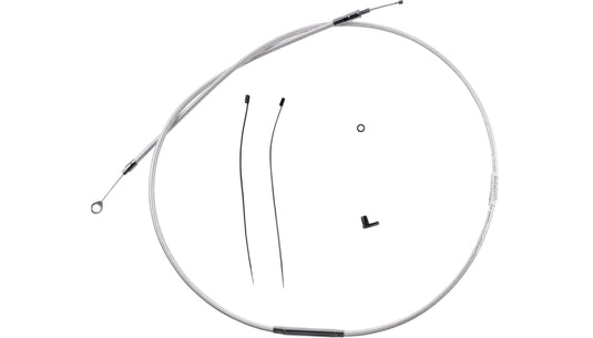 Magnum 3223-76 Redesigned Braided Sterling Chromite II Clutch Cable - 76-11/16in.