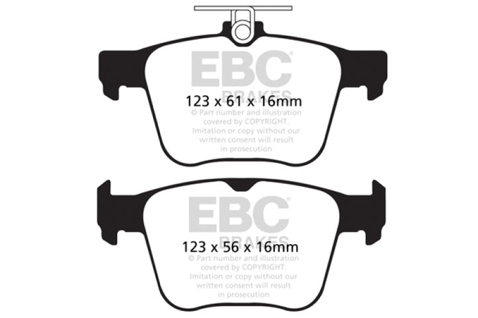 Ebc DP32173C EBC Redstuff Brake Pad Sets