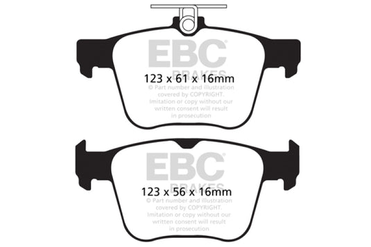 Ebc DP32173C EBC Redstuff Brake Pad Sets